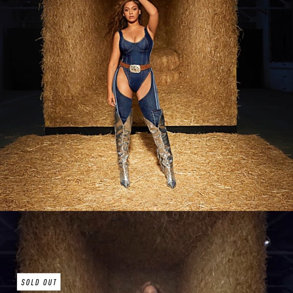 🛑 SOLD🛑 Adidas x IVY PARK - Denim Bodysuit - Picture 3 of 3